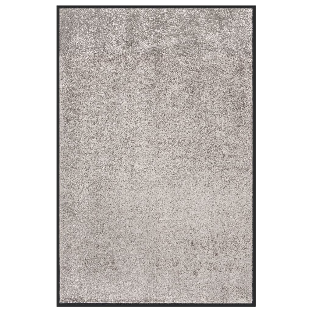VidaXL Fußmatte 80x120 cm grau