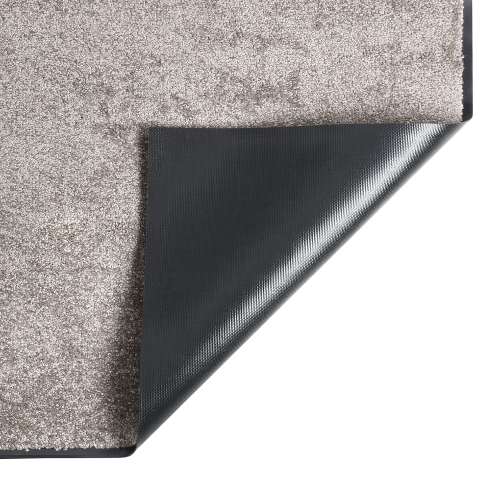 VidaXL Fußmatte 80x120 cm grau