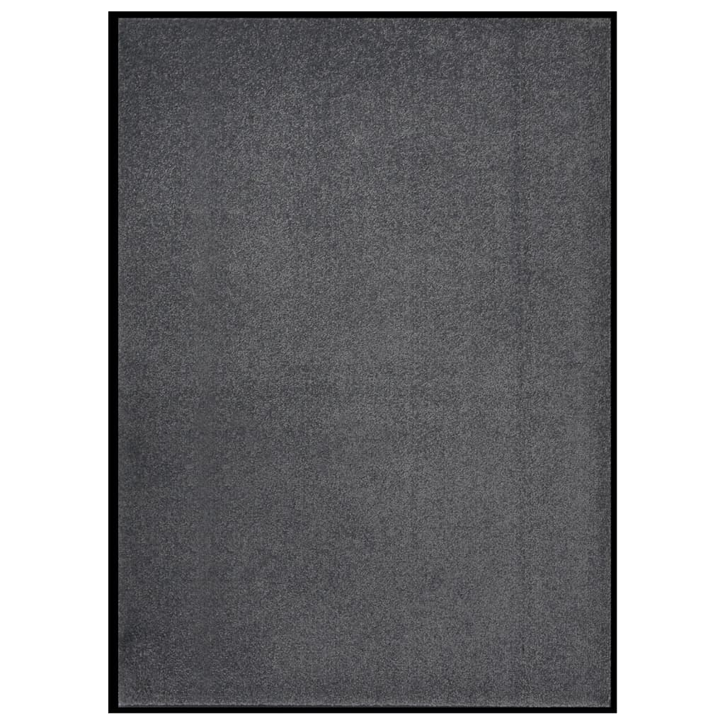 VidaXL Fußmatte 60x80 cm anthrazitfarben