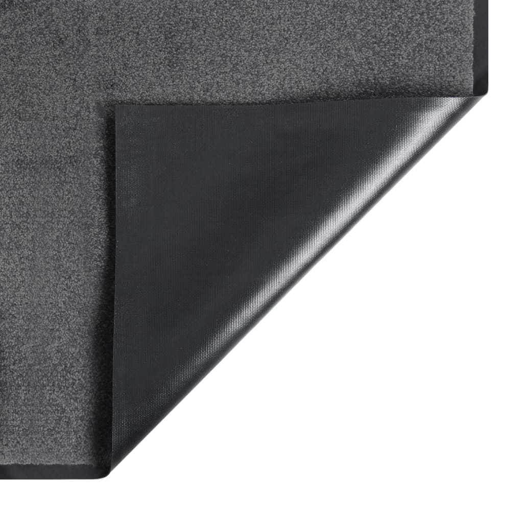 VidaXL Fußmatte 60x80 cm anthrazitfarben