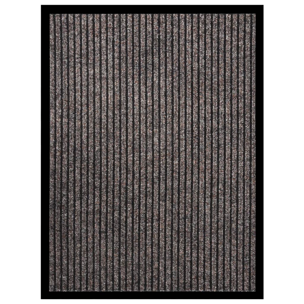 VidaXL Fußmatte 60x80 cm gestreift beige