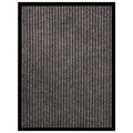 VidaXL Fußmatte 60x80 cm gestreift beige