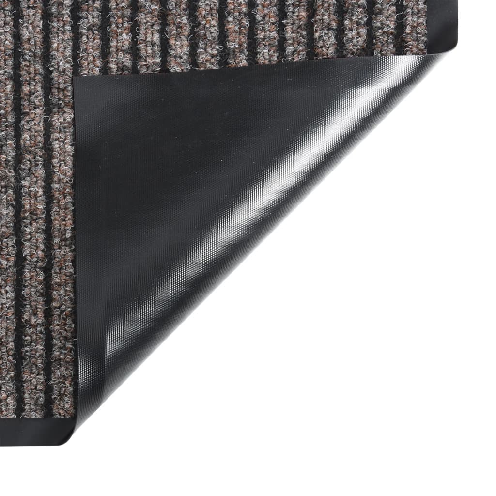VidaXL Fußmatte 60x80 cm gestreift beige