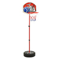 VidaXL Kinder-Basketballset, verstellbar, 120 cm