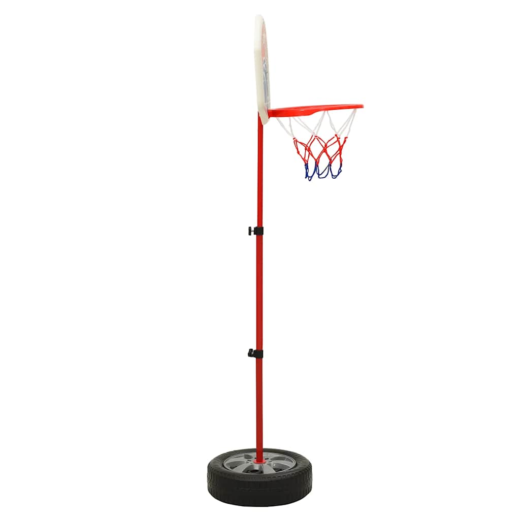 VidaXL Kinder-Basketballset, verstellbar, 120 cm