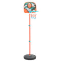VidaXL Basketball-Set, tragbar, verstellbar 133-160 cm
