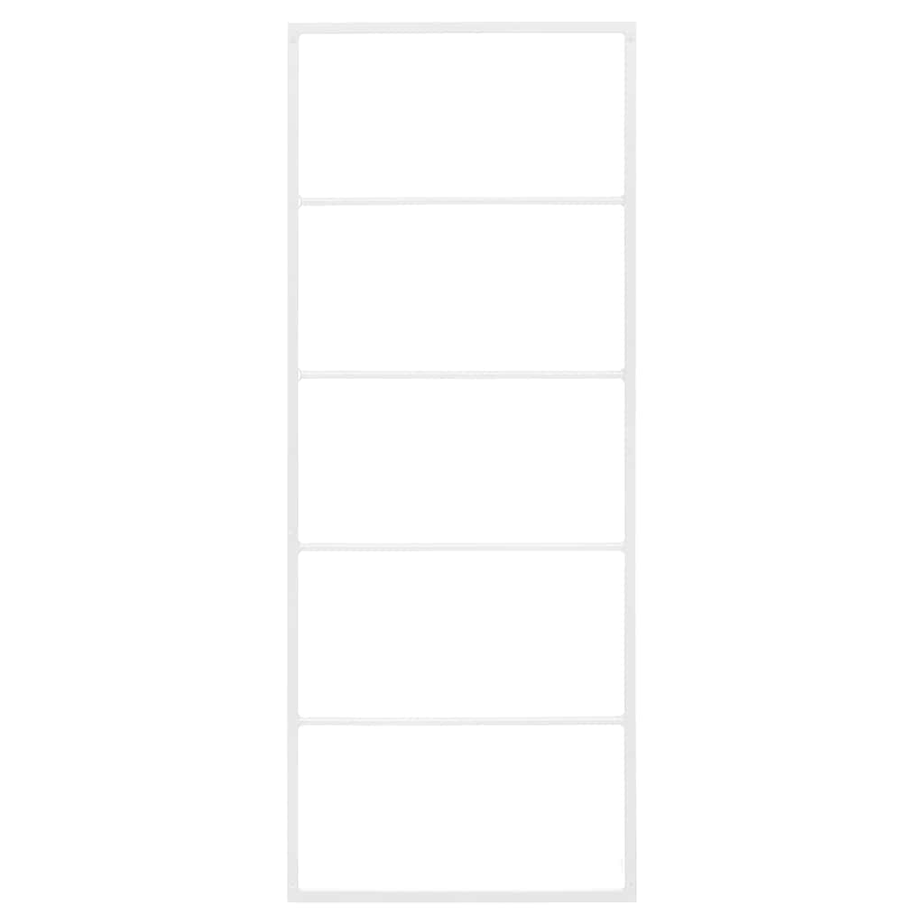 Vidaxl handdoekenrek wit 45x10x115 cm staal