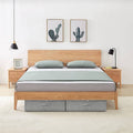 VidaXL Aufbewahrungsbox 70x40x18 cm Stoff Grau