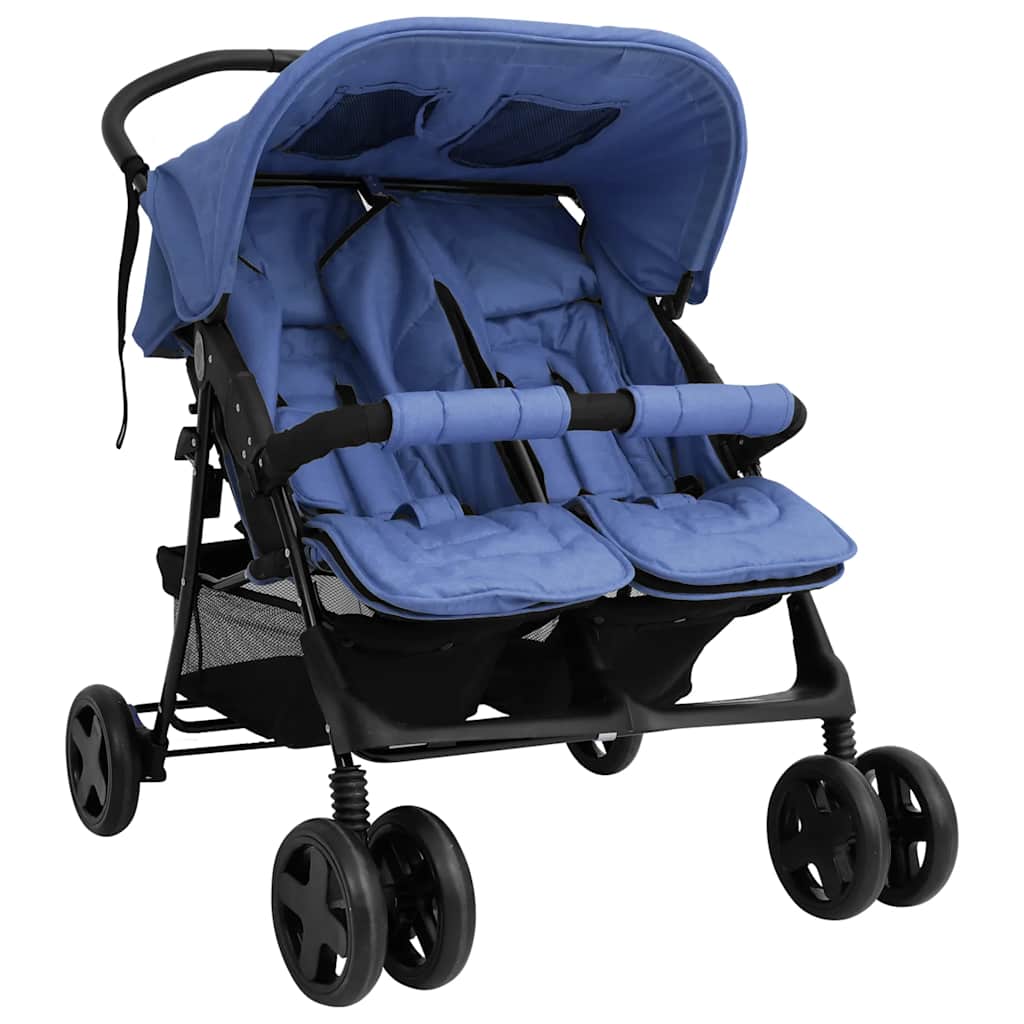 VidaXL Twin Children of Steel Marineblau