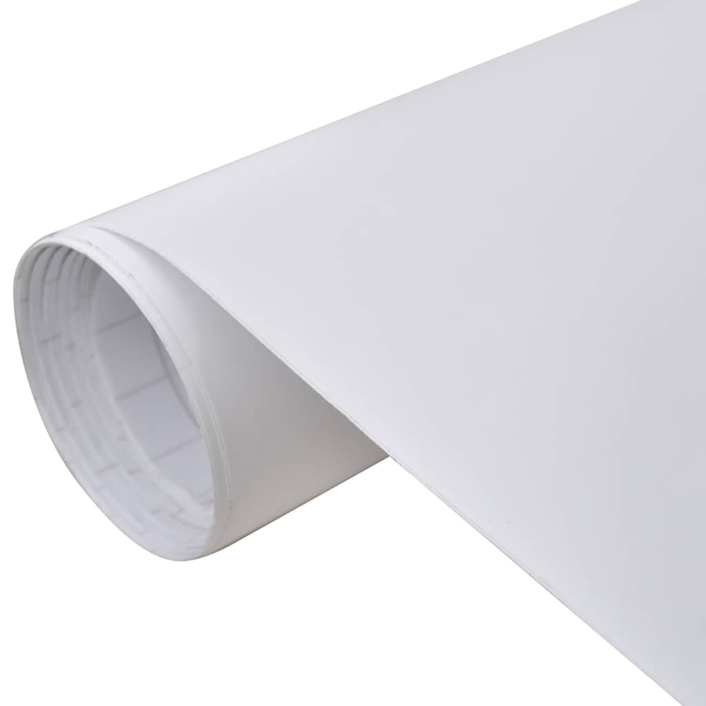 VidaXL Autofolie 100x150 cm mattweiß