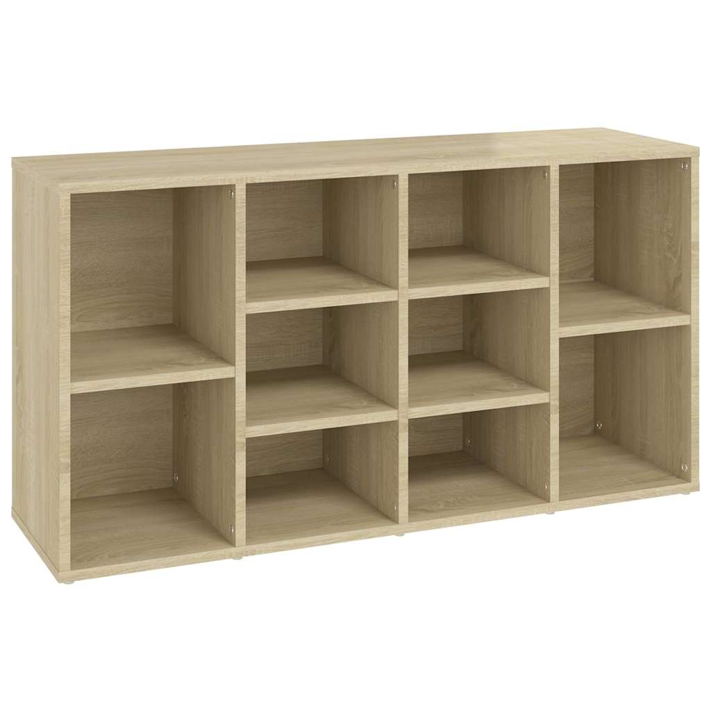 VIDAXL -Schuhsofa 103x30x54,5 cm verarbeitetes Holz Sonoma Eiche -Farbig