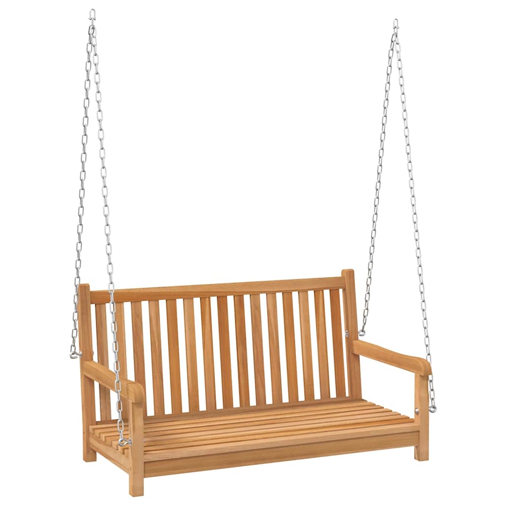 VidaXL Schaukelbank 114x60x64 cm Massives Teakholz