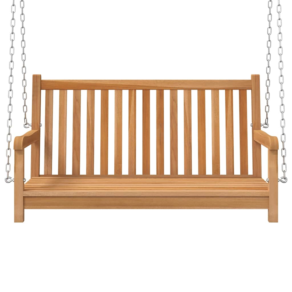 VidaXL Schaukelbank 114x60x64 cm Massives Teakholz
