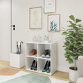 VIDAXL -Speicherschrank 105x35,5x70 cm verarbeitetes Holz weiß