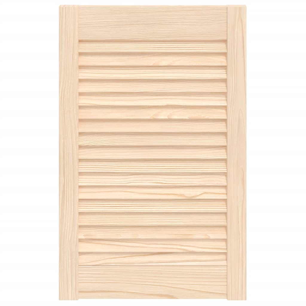 VidaXL Schranktür mit Lamellen 61,5 x 39,4 cm, massives Kiefernholz