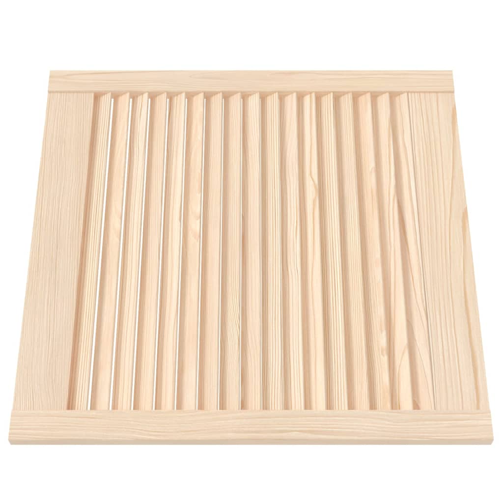 VIDAXL - Schiebelatten mit 4 Latten - Festkiefer, 61,5 x 59,4 cm