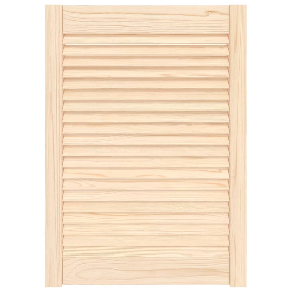 VidaXL Schranktür mit Lamellen 69x49,4 cm Massivholz Kiefer