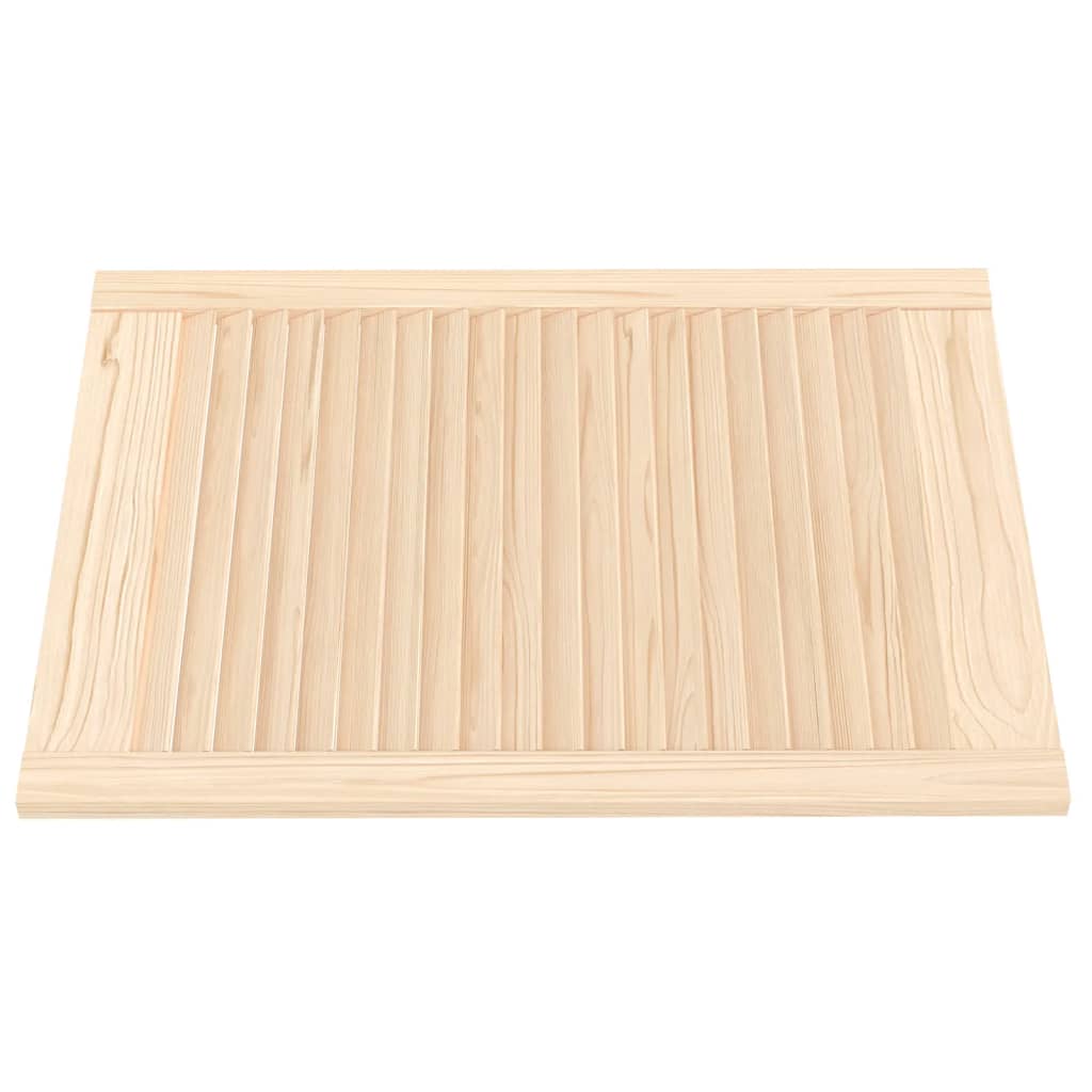 VidaXL Schranktüren mit Lamellen, 2 Stück, 69 x 49,4 cm, massives Kiefernholz