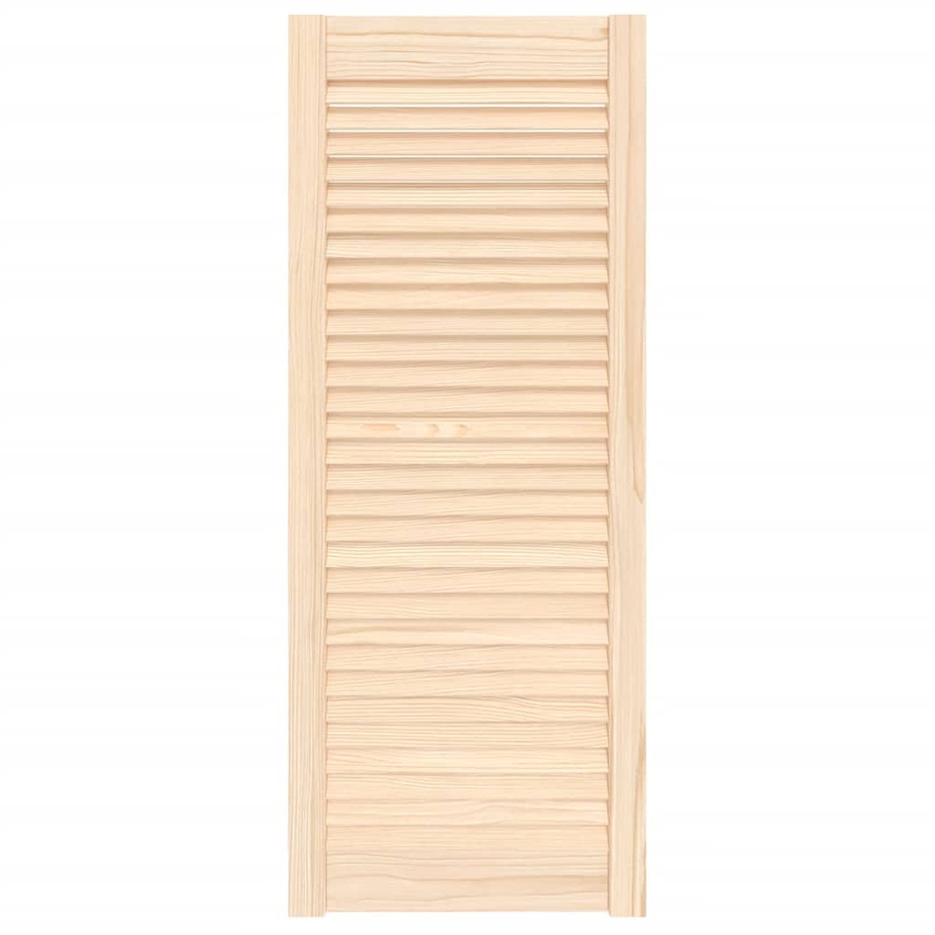 VidaXL Schranktür mit Lamellen 99,3 x 39,4 cm, massives Kiefernholz