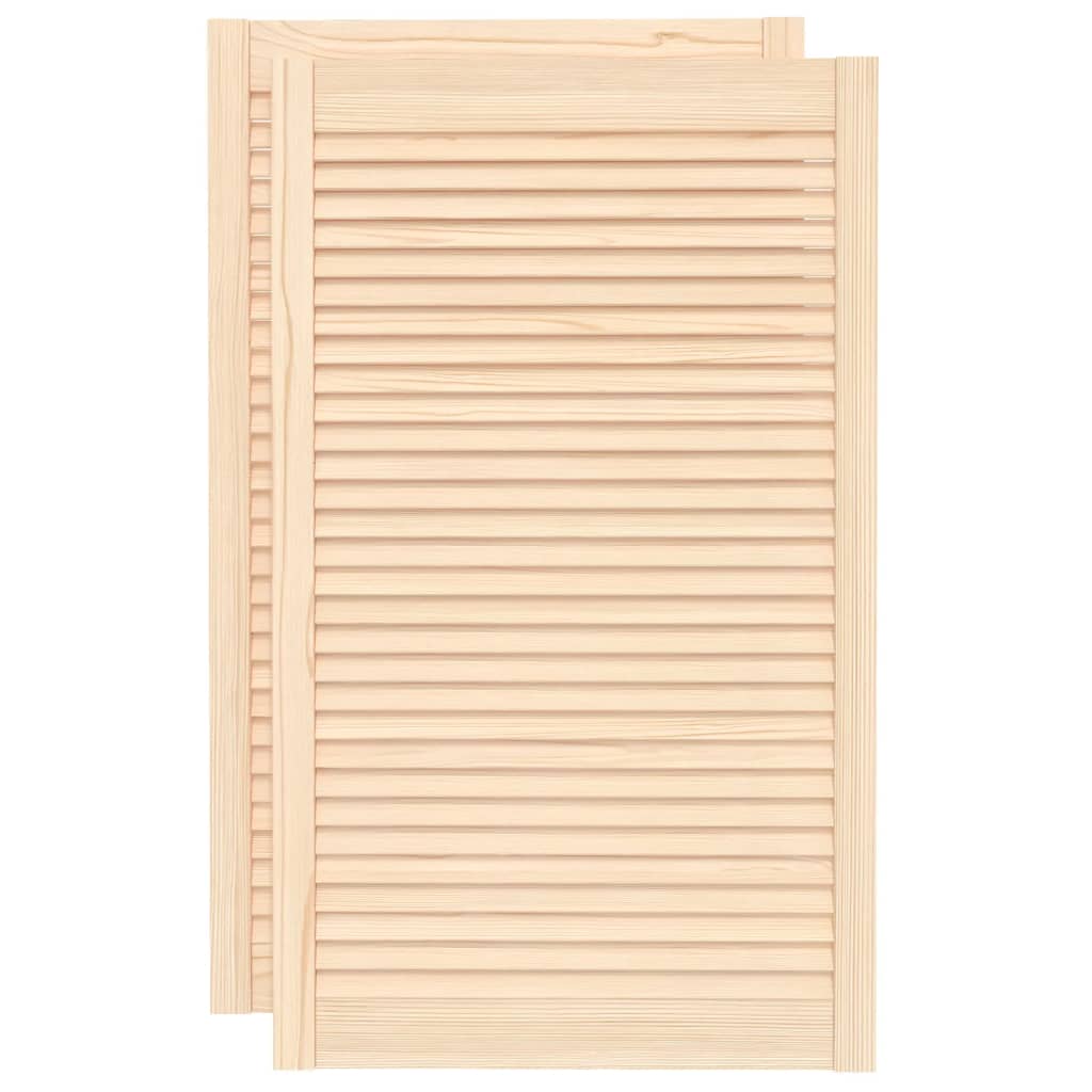 VIDAXL - Schiebelatten mit 2 Latten - Festkiefer, 99,3 x 59,4 cm