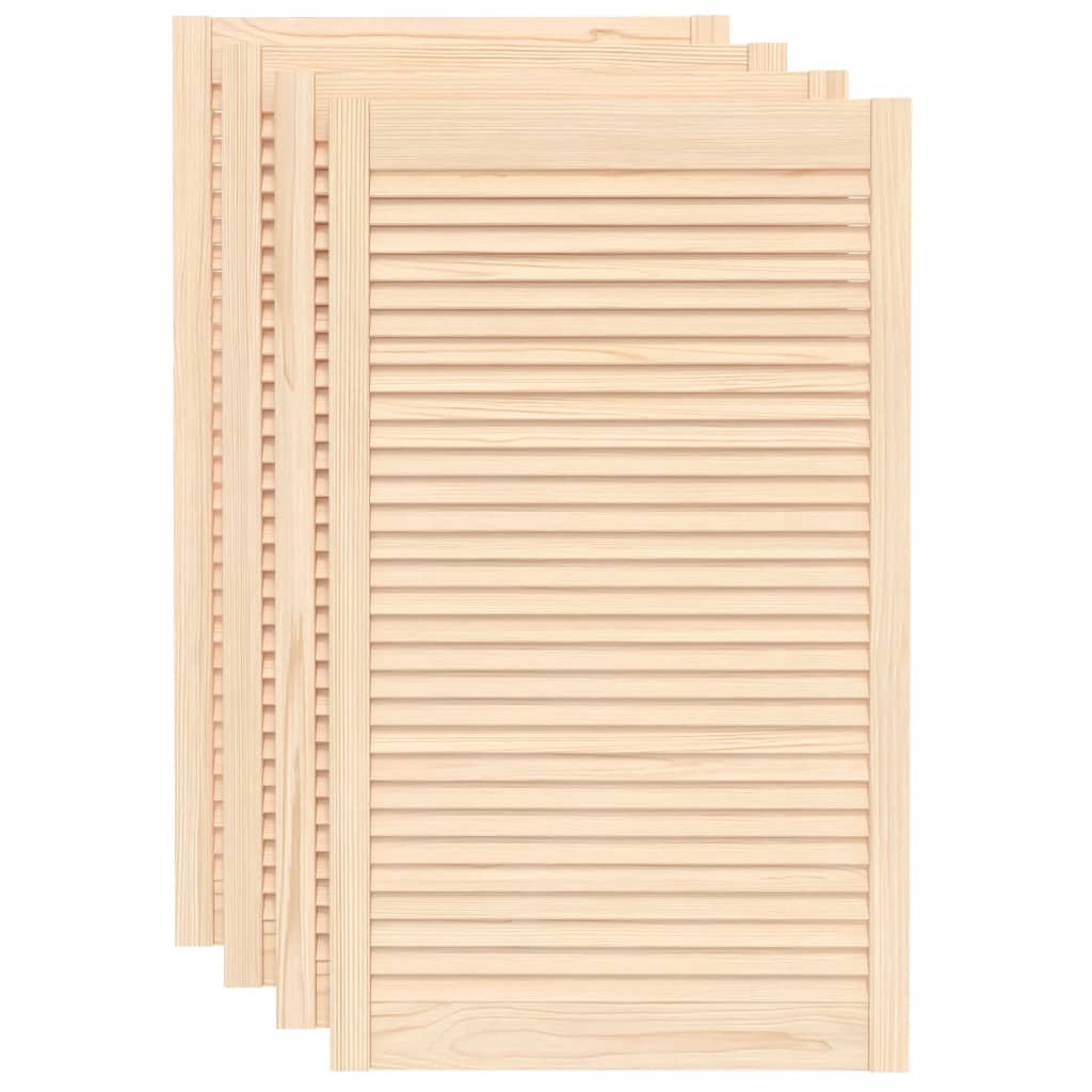 VIDAXL - Schiebegitter mit 4 Lamellen - Festkiefer, 99,3 x 59,4 cm