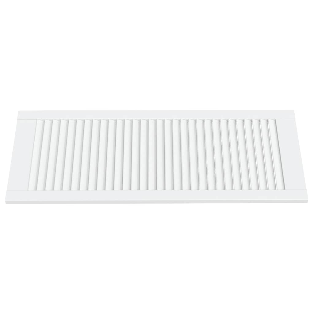 VIDAXL – Schiebegitter mit 4 Latten, 99,3 x 39,4 cm, weißes Holz