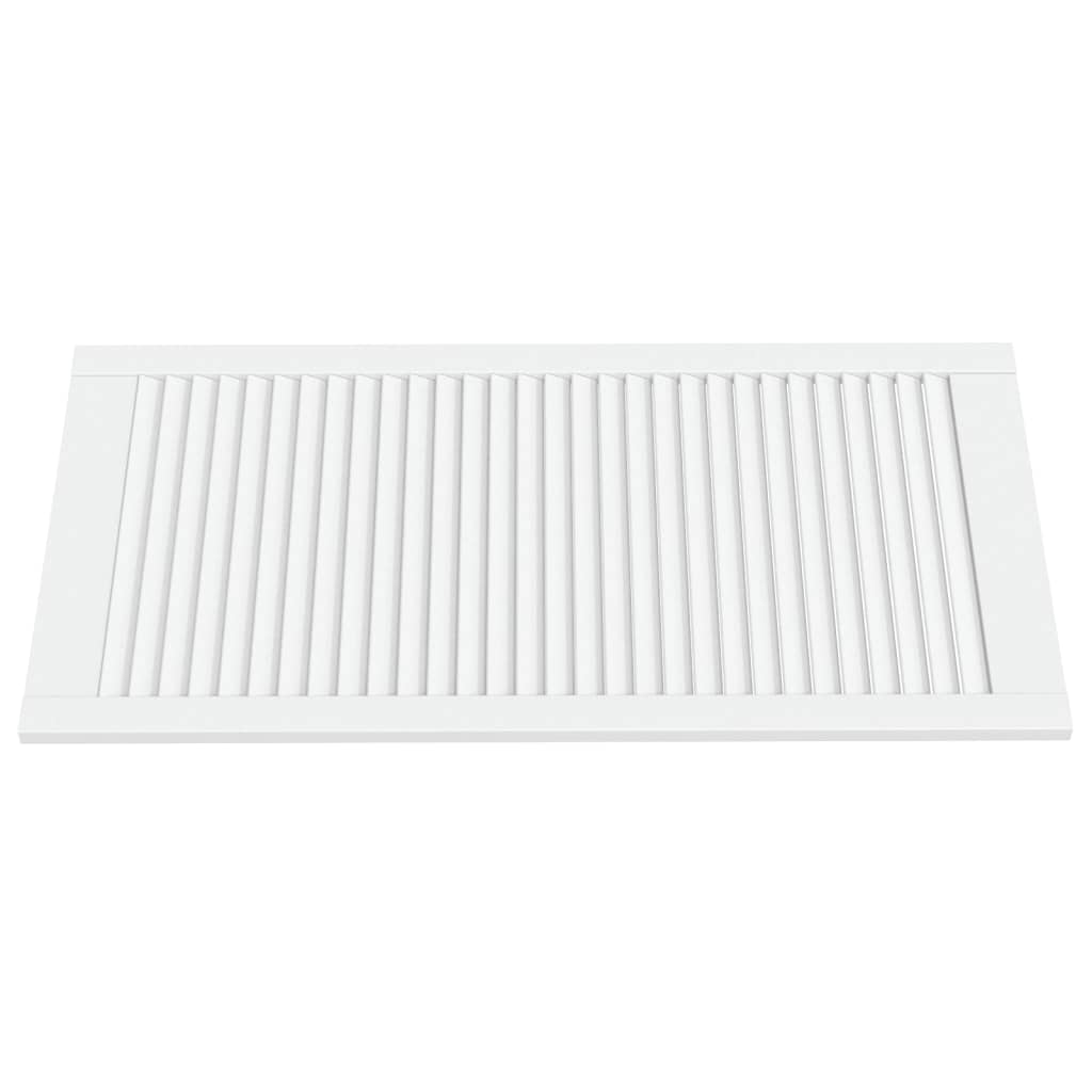 VIDAXL – Schiebelamellen, 2 Stück, 99,3 x 49,4 cm, Kiefernholz, Weiß
