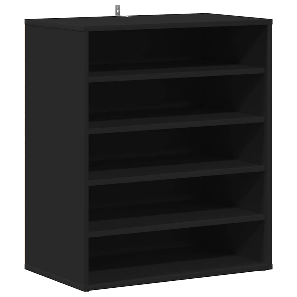 Vidaxx Schuhschrank 60x35x70 cm eigentiertes Holzschwarz