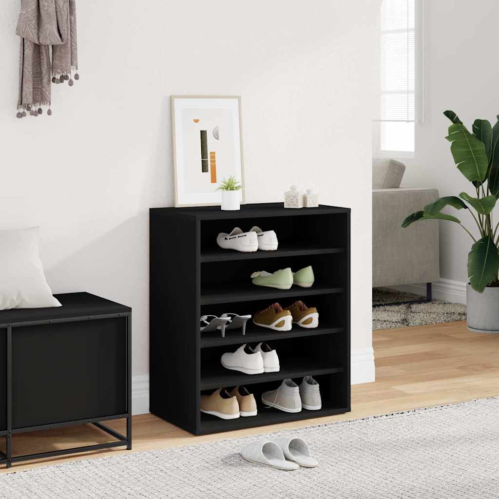 Vidaxx Schuhschrank 60x35x70 cm eigentiertes Holzschwarz
