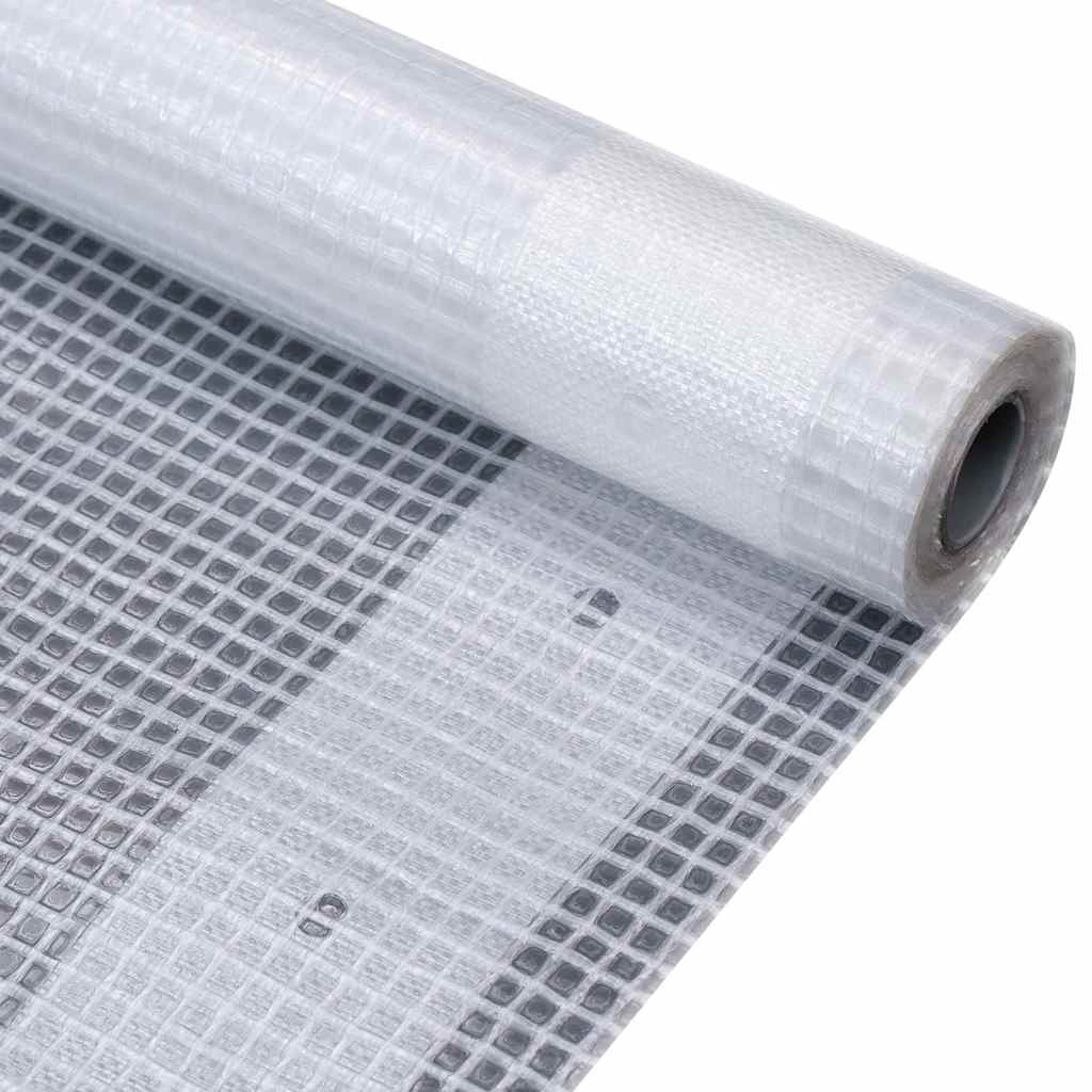 Vidaxl dekzeilen 2 st leno 260 g m² 1,5x15 m wit