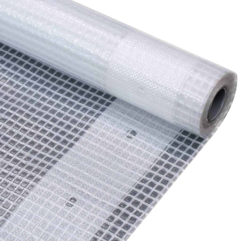 Vidaxl dekzeilen 2 st leno 260 g m² 3x15 m wit