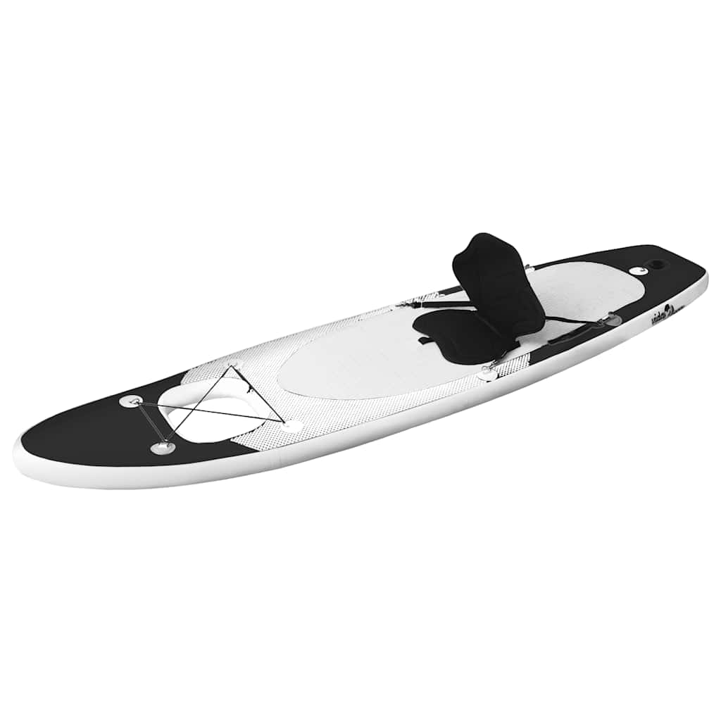 VidaXL Stand Up Paddleboard Set 360x81x10 cm schwarz