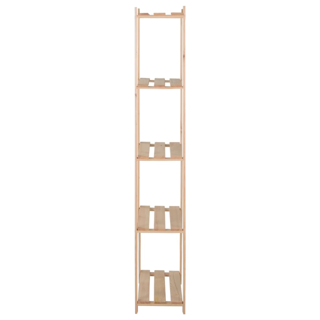 VIDAXL-LAGERRECHEN 5-lagig 80x28,5x170 cm Festkiefer