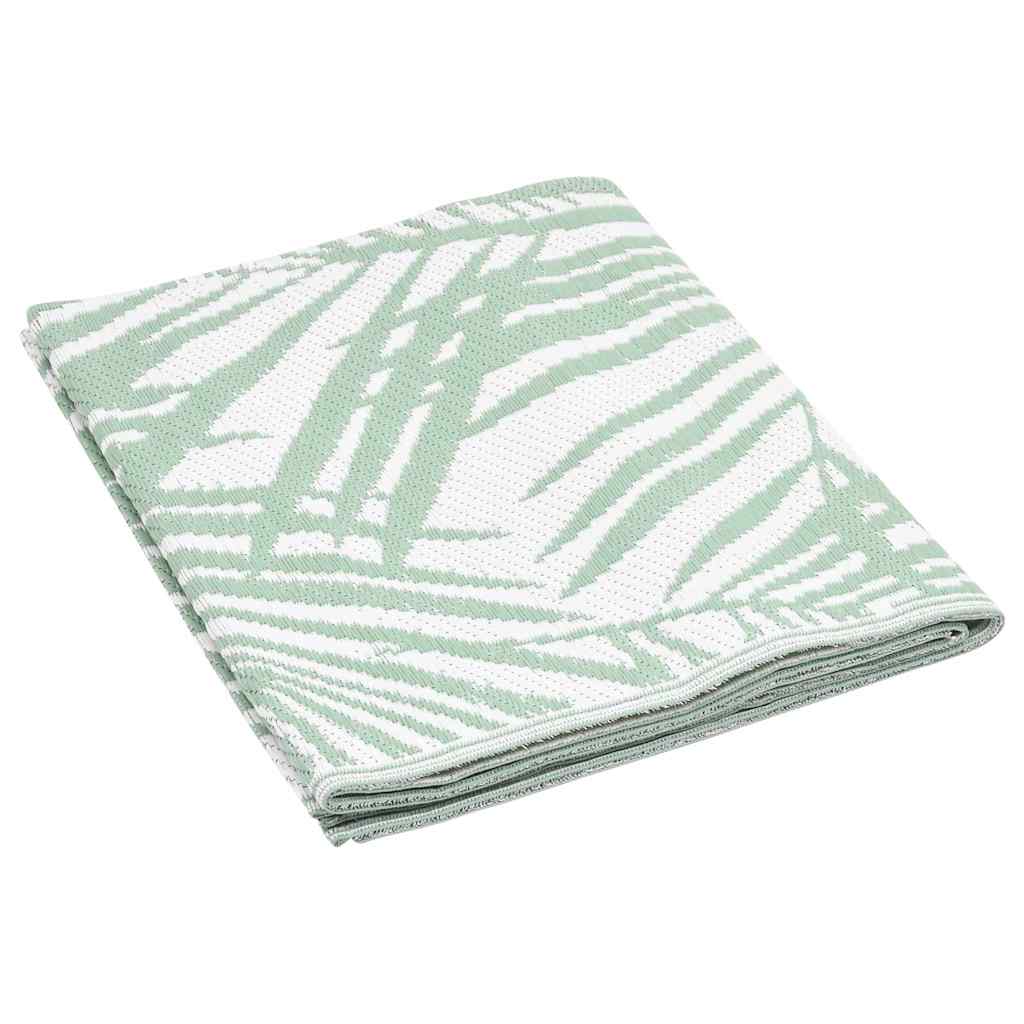 Vidaxl buitenkleed arakil 120x180 cm polypropeen groen
