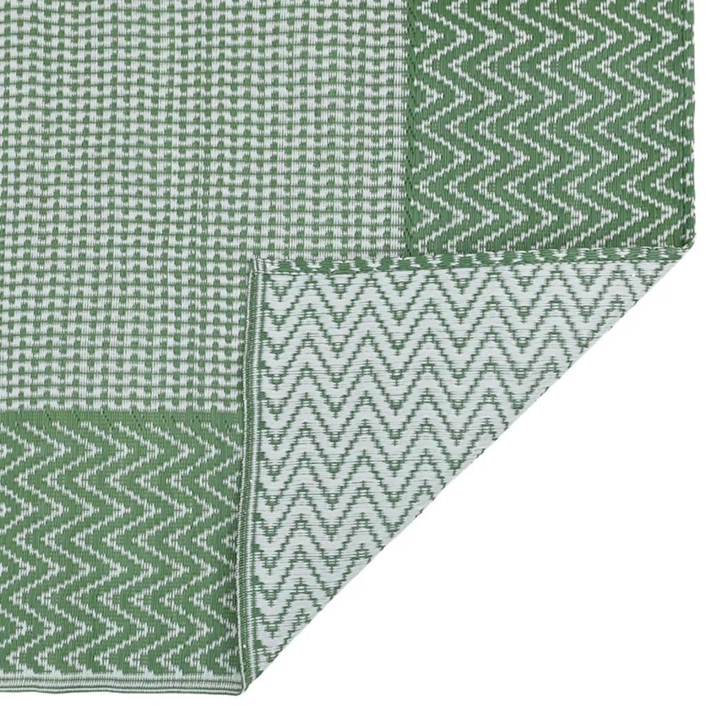 VidaXL Outdoor-Teppich Arakil 160x230 cm Polypropylen Grün