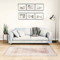 Vidaxl vloerkleed wasbaar anti-slip 80x150 cm beige