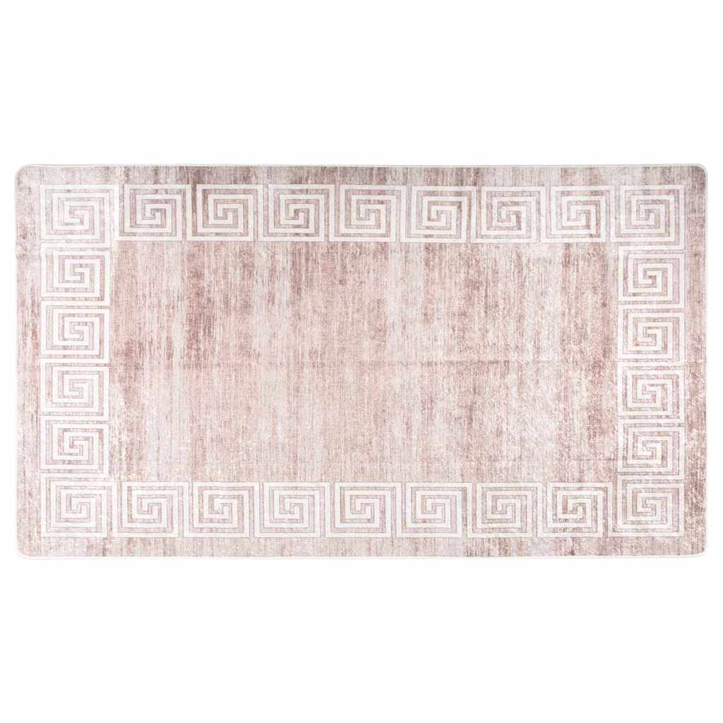 Vidaxl vloerkleed wasbaar 190x300 cm beige