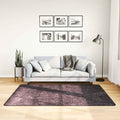Vidaxl vloerkleed wasbaar anti-slip 120x180 cm antracietkleurig
