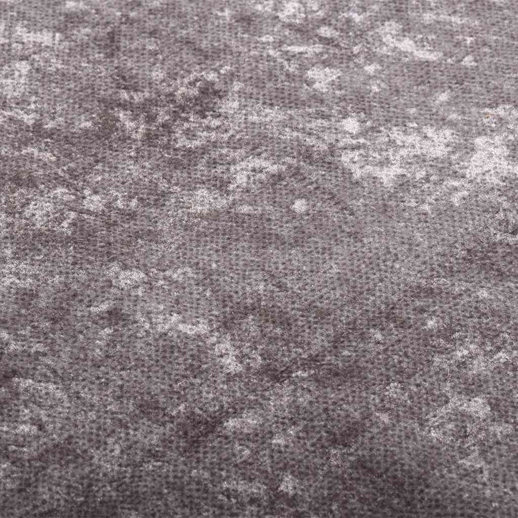 Vidaxl vloerkleed wasbaar 160x230 cm grijs