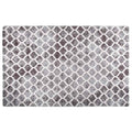 Vidaxl vloerkleed wasbaar 160x230 cm grijs en wit