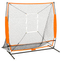 VidaXL Baseball-Trainingsnetz 174x76x158,5 cm Schwarz