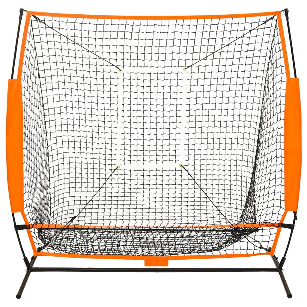 VidaXL Baseball-Trainingsnetz 174x76x158,5 cm Schwarz