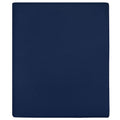 Vidaxl hoeslakens 2 st jersey 90x200 cm katoen marineblauw