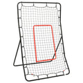 VidaXL Softball-Rebounder 88x79x137 cm Stahl