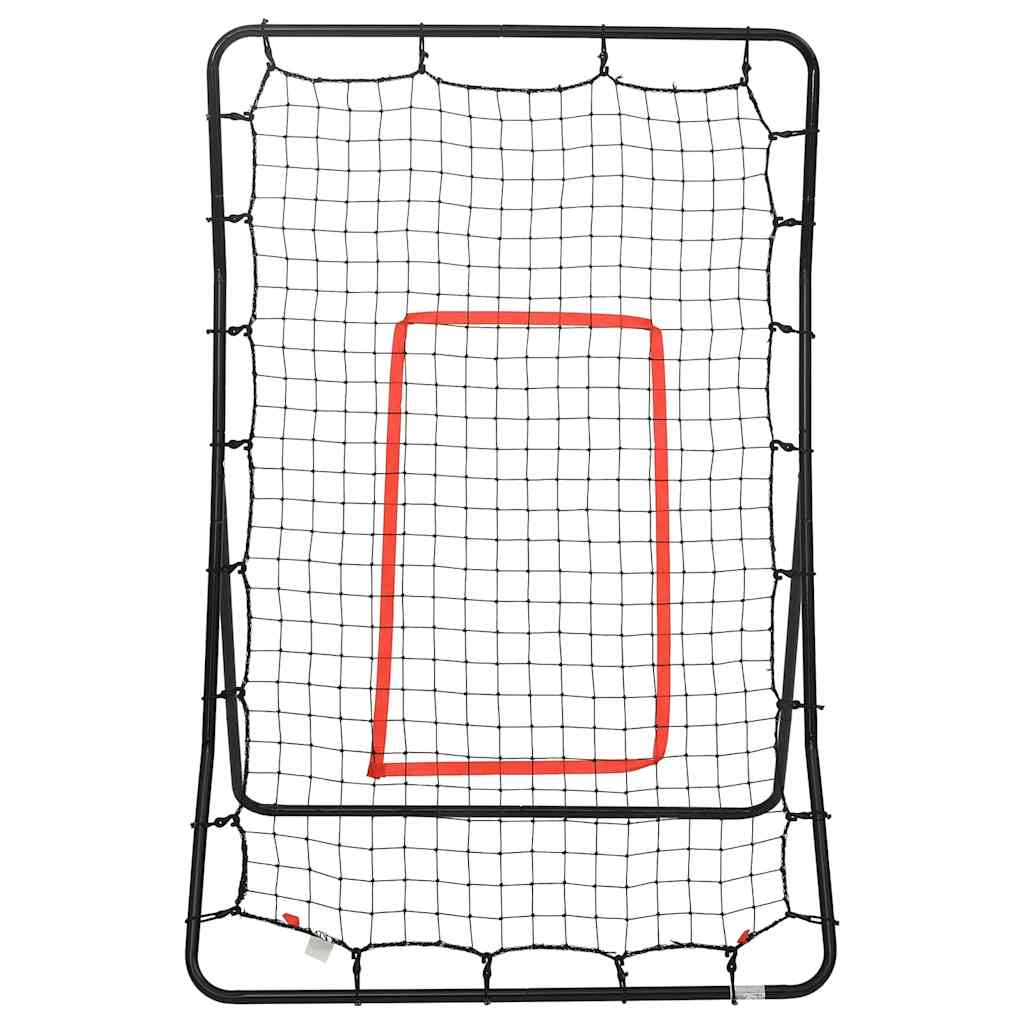 VidaXL Softball-Rebounder 88x79x137 cm Stahl