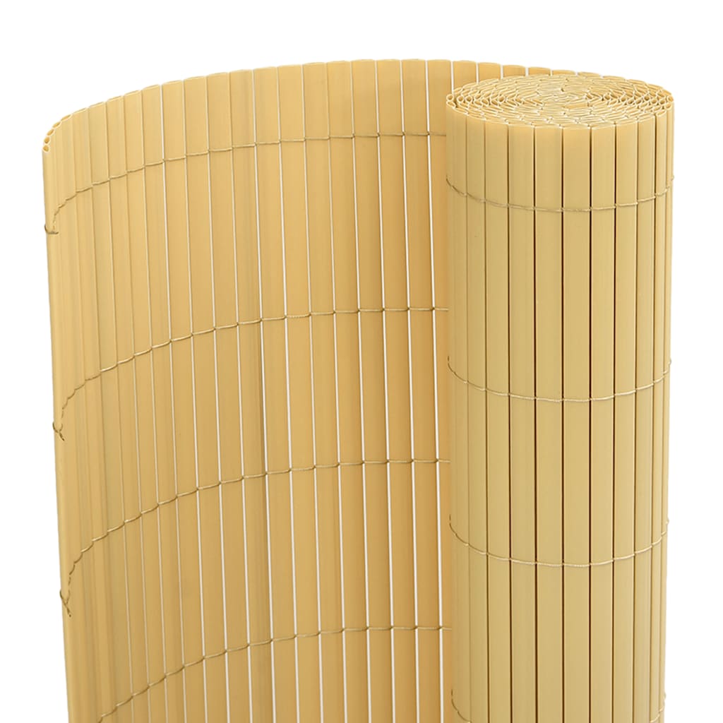 VidaXL Gartenzaun doppelseitig 110x400 cm geb
