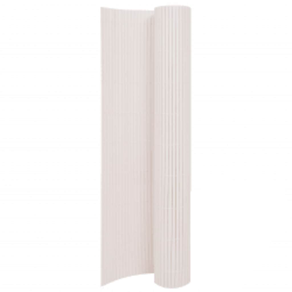 Vidaxx Gartenzaun Doppelgröße 110x500 cm weiß