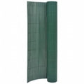 VidaXL Gartenzäune doppelt 110 x 500 cm Grün