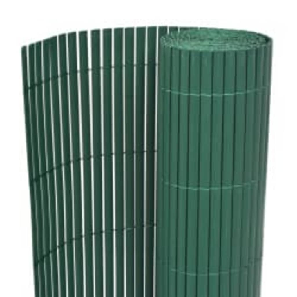 VidaXL Gartenzäune doppelt 110 x 500 cm Grün