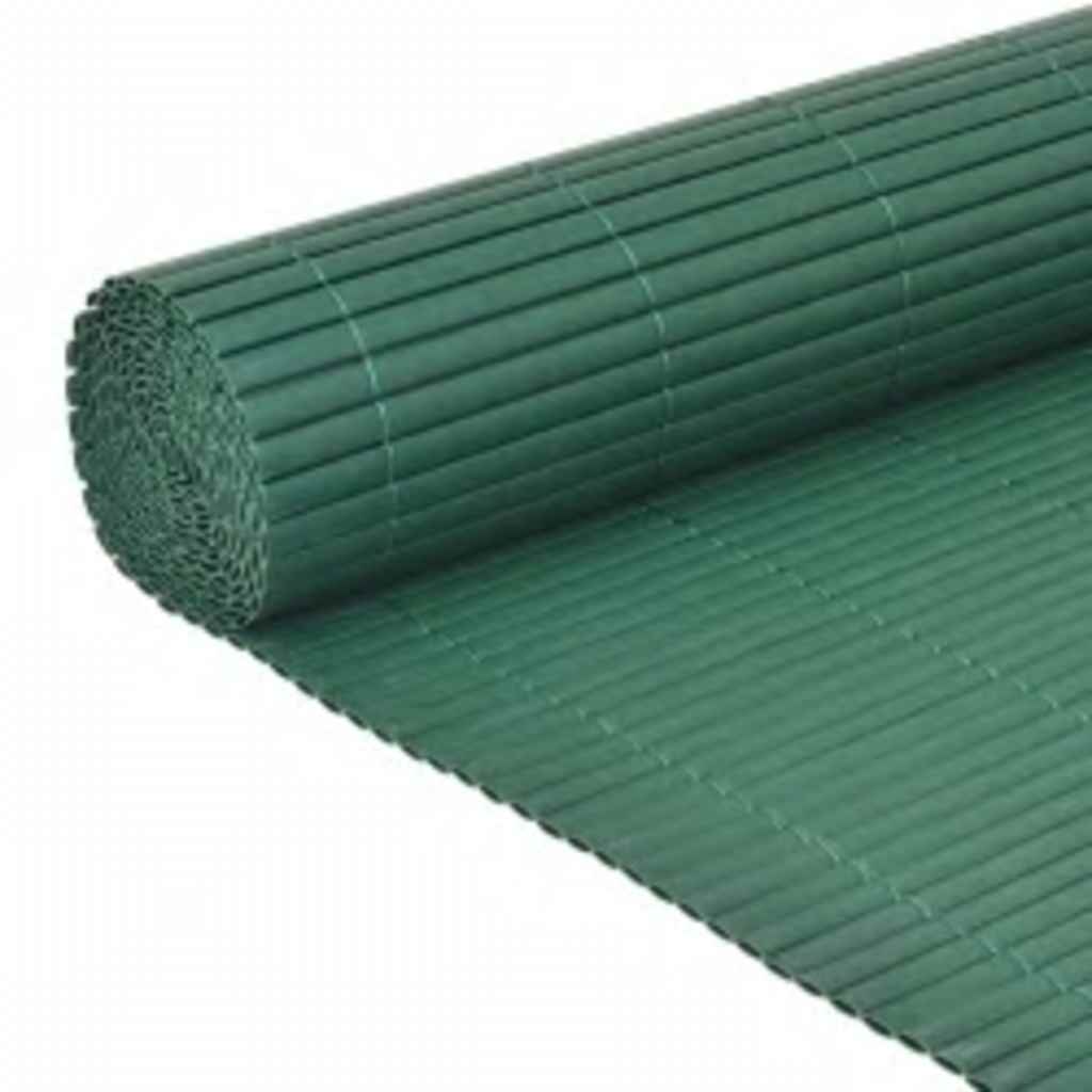 VidaXL Gartenzäune doppelt 110 x 500 cm Grün